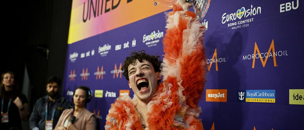 Nemo gewann für die Schweiz beim ESC 2024 in Malmö.