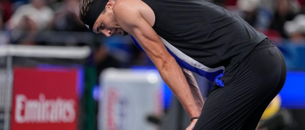 Alexander Zverev hatte zuletzt mit den Folgen einer Lungenentzündung zu kämpfen.