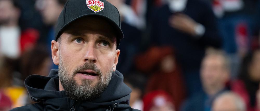 Um VfB-Coach Sebastian Hoeneß gibt es immer wieder Wechselgerüchte.