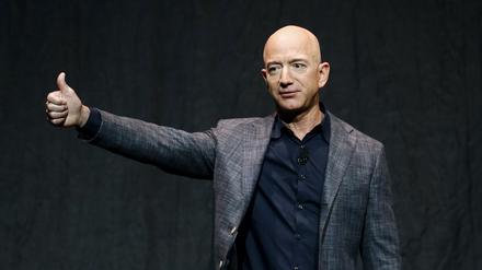 Der reichste Mann der Welt. Amazon-Gründer Jeff Bezos.