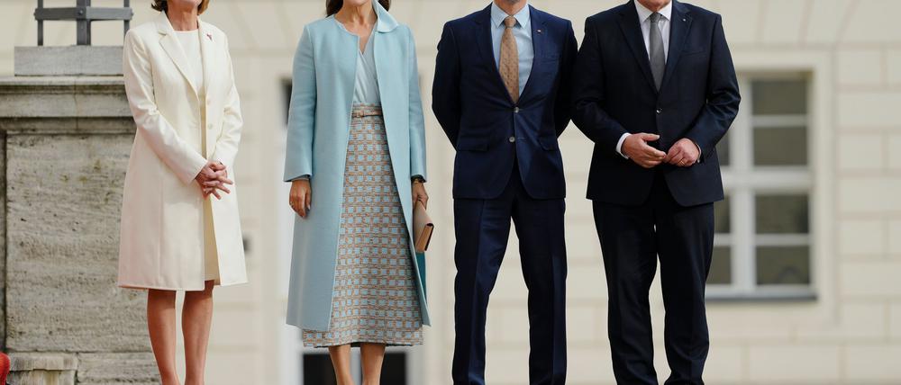 Für seinen Antrittsbesuch kam Frederik X. nun nach Deutschland und wurde vom Bundespräsidenten begrüßt.