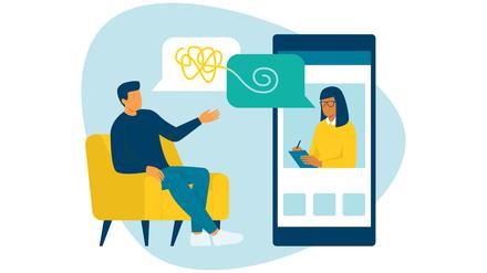 FU-Forscher haben ein neuartiges Fragesystem für eine App für seelische Probleme entwickelt.