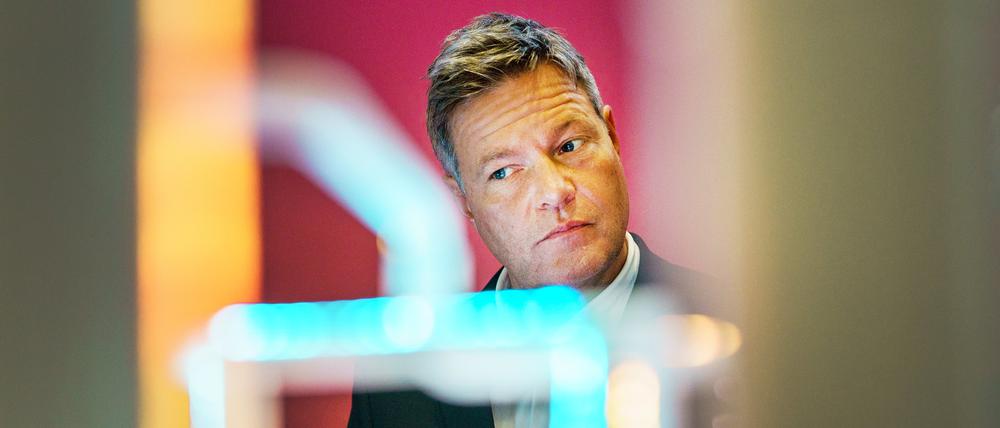 Wirtschaftsminister Robert Habeck (Grüne) wurde auf dem Digitalgipfel mehrfach auf Europas Regulierungseifer angesprochen. 