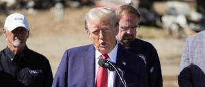 Der republikanische US-Präsidentschaftskandidat und ehemalige US-Präsident Donald Trump.