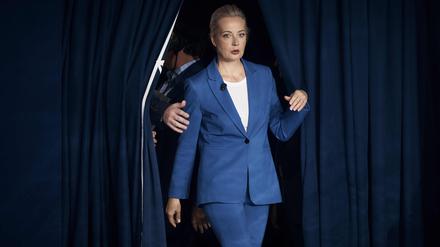 Die russische Politikerin und Ehefrau von Alexej Nawalny, Julia Nawalnaja.