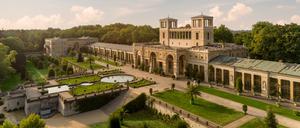 Orangerieschloss in Potsdam Park Sanssouci 