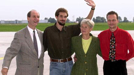 Die Familie Wallert im September 2000