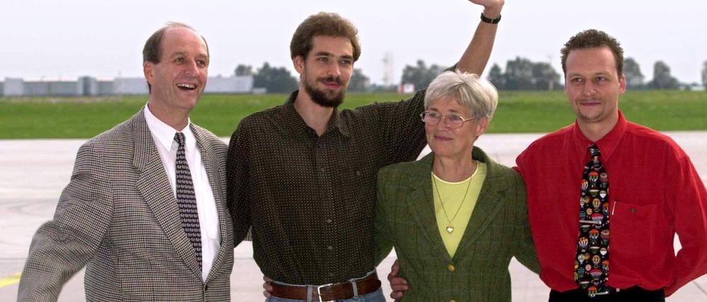 Die Familie Wallert im September 2000
