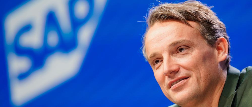 Bleibt ambitioniert: SAP-Vorstandschef Christian Klein.