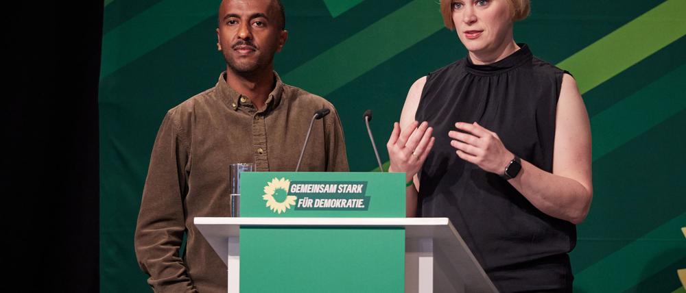 Die Grünen-Landesspitze will eine Beteiligung am Senat nach den Wahlen im Herbst 2026. (Archivbild)