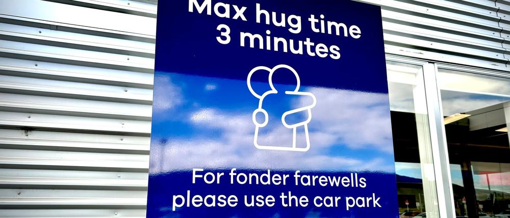 Das Schild hat weltweit Schlagzeilen gemacht - sehr zur Freude der Macher. 