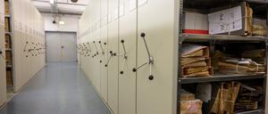 Akten in der ehemaligen Stasi-Zentrale im Stasi-Unterlagenarchiv (Archivbild von 2021).