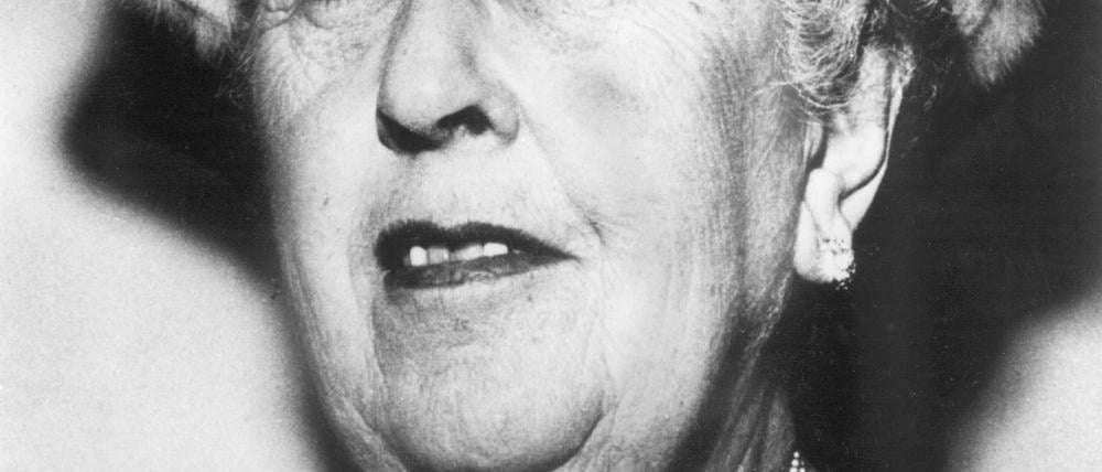 Agatha Christie im Jahr 1970.
