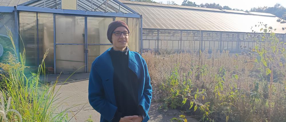 Finn Knöller vom Verein „Vitrine Kiezkraut“ will einen Gemeinschaftsgarten im Landschaftspark Herzberge in Lichtenberg gründen.