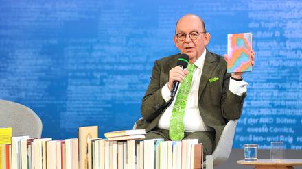 Denis Scheck auf der Frankfurter Buchmesse 2024. 