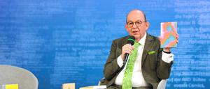 Denis Scheck auf der Frankfurter Buchmesse 2024. 