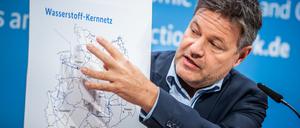 Robert Habeck stellt Wasserstoff-Pläne vor (Symbolbild).