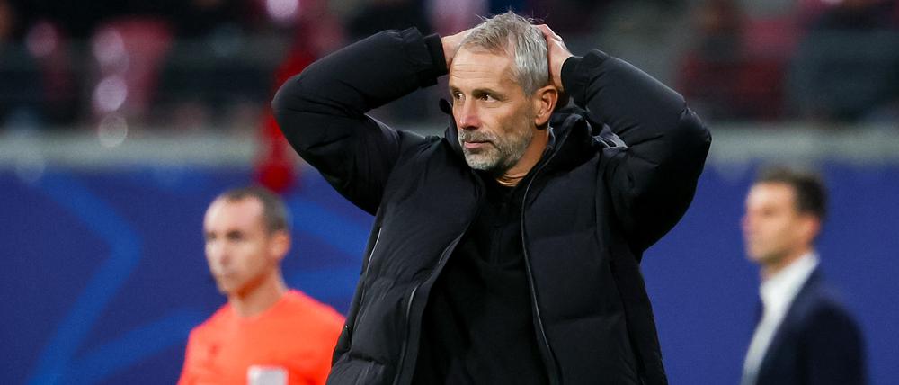 Nein, Marco Rose hat noch nicht mit Jürgen Klopp telefoniert.