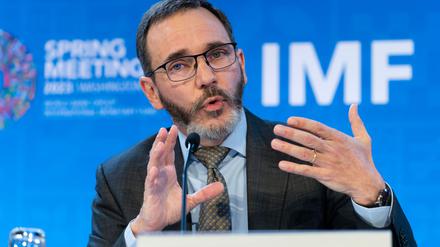  IWF-Chefvolkswirt Pierre-Olivier Gourinchas: Kampf gegen Inflation weitgehend gewonnen. (Archivbild)