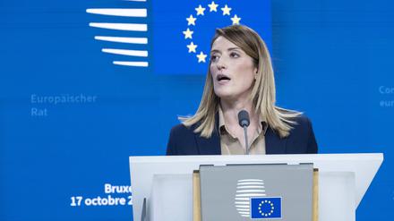 Roberta Metsola, Präsidentin des Europäischen Parlaments