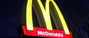 Das Logo an einem McDonald’s in den USA (Archivbild).
