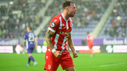 Timmy Thiele ist mit Energie Cottbus seit sieben Spielen ungeschlagen. 