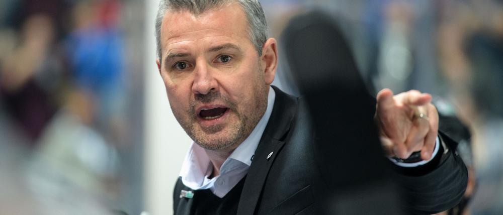 Vor dem DEL-Spitzenspiel gegen Ingolstadt zeigt sich der Berliner Coach selbstbewusst.