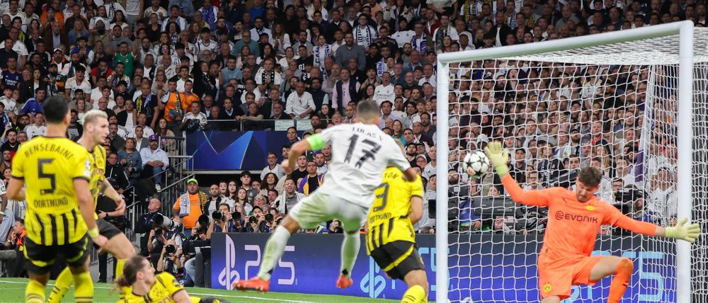 Mit dem 3:2 von Lucas Vazquez hatte Real Madrid die Partie gegen den BVB gedreht.