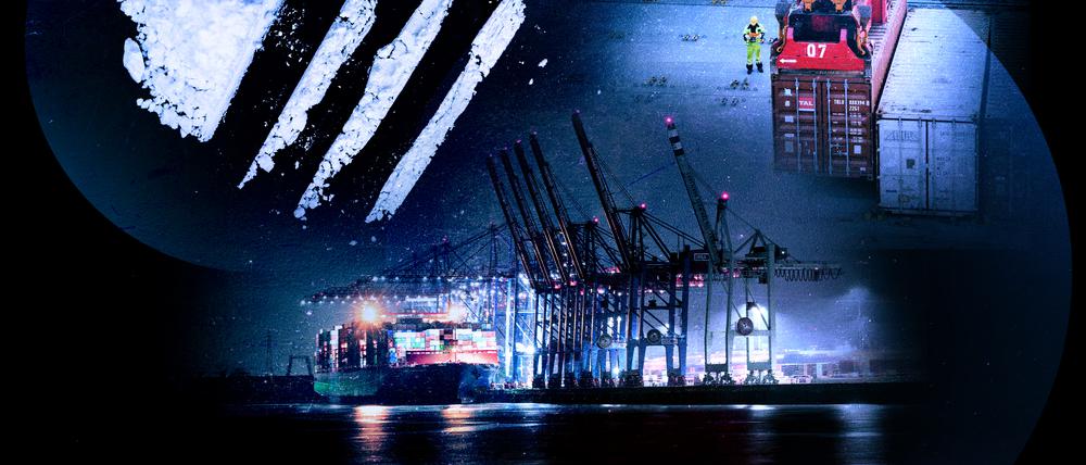 Im Hamburger Hafen wurden letztes Jahr 35 Tonnen Kokain konfisziert.