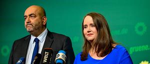 Die Trauer nach der Rücktrittsankündigung kam für die Co-Vorsitzende der Grünen, Ricarda Lang, mit Verzögerung. (Archivfoto)