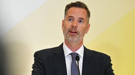 Stellt Themen der FDP auf Tiktok vor: Christian Dürr. 