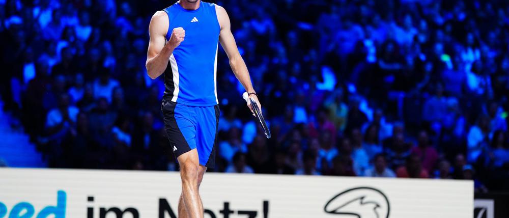 Alexander Zverev darf beim Turnier in Wien erneut jubeln.