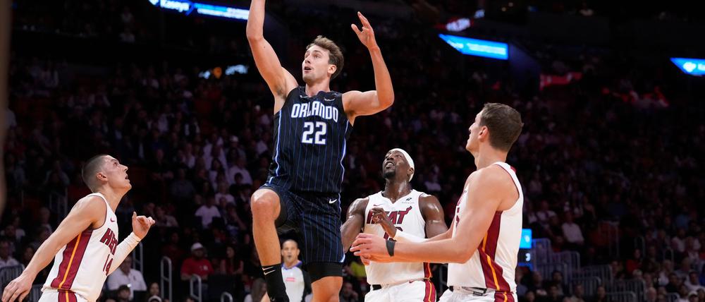 Starker Saisonstart: Franz Wagner und die Orlando Magic.