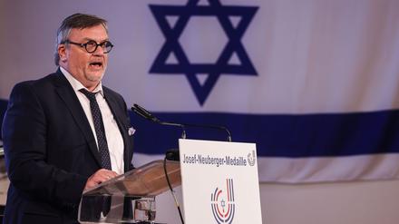 Hape Kerkeling sprach jetzt darüber, dass er im Anschluss an die Veranstaltung bei der jüdischen Gemeinde in Düsseldorf „unvorstellbare Anfeindungen“ erhielt (Archivbild).