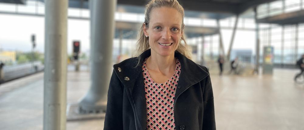 Petra Krause im Podcast „Eine Runde Berlin“.