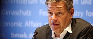 Wirtschaftsminister Robert Habeck (Grüne). 