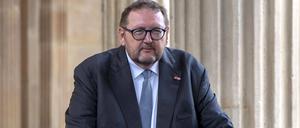 Walter Homolka bei der Eröffnung des Europäischen Zentrums für Jüdische Gelehrsamkeit der Universität Potsdam.