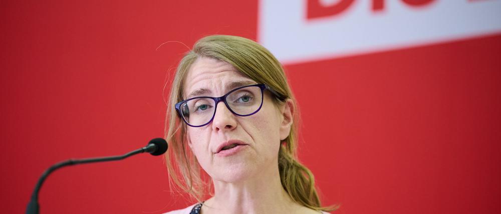 Parteichefin Franziska Brychcy will bleiben. (Archivbild)