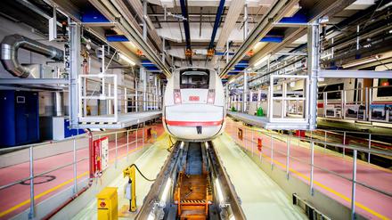 Bahn plant kein ICE-Werk in Stahnsdorf. (Archivbild) 