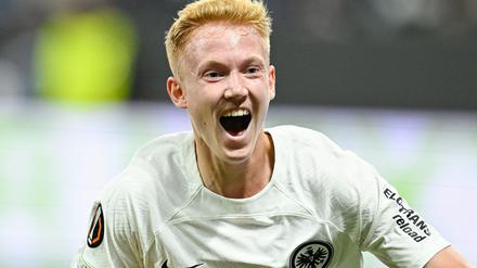 Lässt die Eintracht-Fans jubeln: Hugo Larsson