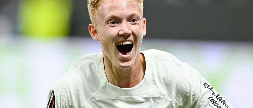 Lässt die Eintracht-Fans jubeln: Hugo Larsson
