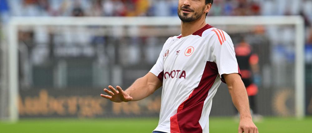 Mats Hummels wartet weiter auf sein erstes Spiel für die AS Rom.