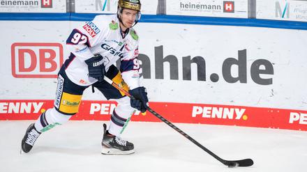 Nationalspieler Noebels steuerte zwei Tore zum Sieg der Eisbären in Ingolstadt bei.