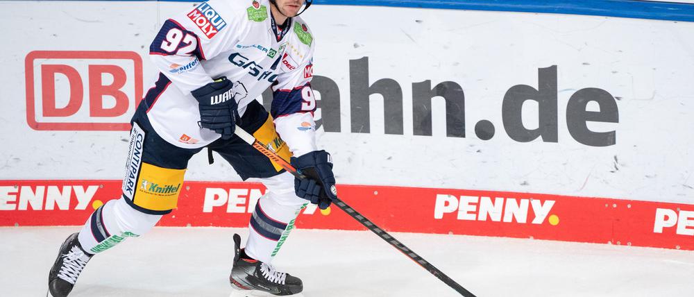 Nationalspieler Noebels steuerte zwei Tore zum Sieg der Eisbären in Ingolstadt bei.