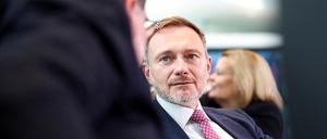 Bundesfinanzminister Christian Lindner (FDP)