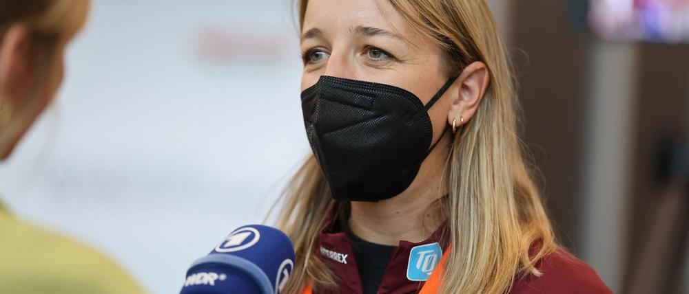Franziska Preuß ist in Finnland dabei.