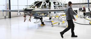 Das Flugtaxi-Unternehmen Lilium will Insolvenz anmelden.