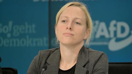 Lena Kotré, stellvertretende Landesvorsitzende der AfD Brandenburg.