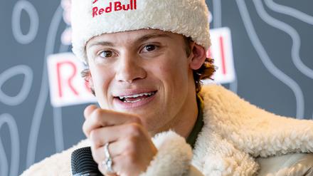 Lucas Pinheiro Braathen feiert am Sonntag sein Comeback im alpinen Ski-Weltcup.