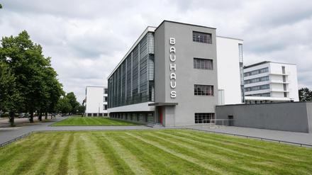 Das Bauhaus-Gebäude in Dessau-Roßlau.